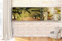 Картина ArtDesign Green Olives 216x60cm (E-10210)