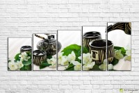 Картина ArtDesign Green tea and jasmine 166x65cm (E-10121)