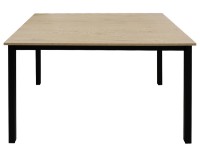 Masă pentru bucătărie Deco Mezo 120x75x75 Oak Sonoma/Black (T1MZ1207P4040) imaginea #3 — magazin online Desire.md