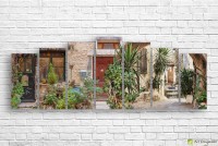 Pictură ArtDesign Greenery of ancient streets 175x65cm (B-10224)