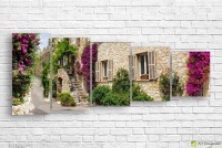 Pictură ArtDesign Greenery of ancient streets 181x75cm (B-10227)