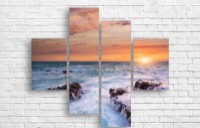 Pictură ArtDesign Gust of the sea 120x103cm (F-10172)