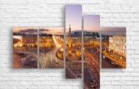 Pictură ArtDesign Hero city 125х93cm (B-10129)