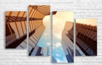 Pictură ArtDesign High Rise Buildings 112х67cm (B-10021)