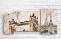 Pictură ArtDesign Historical cities 167x80cm (R-10140)