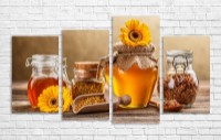 Картина ArtDesign Honey still life 132х76cm (E-10014)