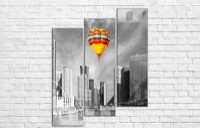 Pictură ArtDesign Hot air balloon flight 94x114cm (MT-10046)