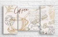 Pictură ArtDesign Invitation for coffee 116x65cm (R-10096)