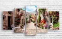 Pictură ArtDesign Italian streets 150x80cm (B-10280)