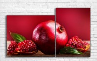 Pictură ArtDesign Juicy pomegranate 120x70cm (E-10118)