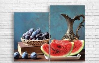 Картина ArtDesign Juicy watermelons and plums 101x80cm (E-10225)
