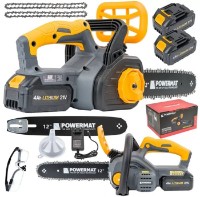 Ferăstrău cu lanţ cu acumulator Powermat PM-MPA-4AHM imaginea #10 — magazin online Desire.md