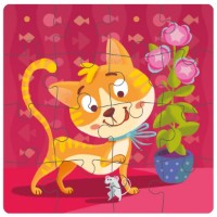 Puzzle Dodo Cat 16pcs (300112)