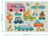 Puzzle Dodo Catch Up: On The Road 48pcs (300618) imaginea #2 — magazin online Desire.md