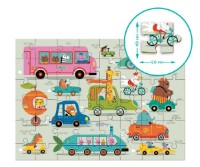 Puzzle Dodo Catch Up: On The Road 48pcs (300618) imaginea #3 — magazin online Desire.md