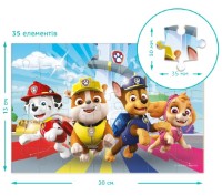 Puzzle Dodo Paw Patrol: Team 35pcs (4823115905680 imaginea #3 — magazin online Desire.md