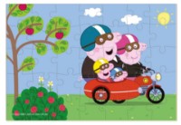 Puzzle Dodo Peppa Pig: Motorcycle travel 35pcs (200335)