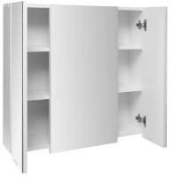 Dulap cu oglindă Mashtab Dubla 7550 800x175x750mm White imaginea #2 — magazin online Desire.md