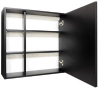 Шкаф с зеркалом Mashtab Toledo 11859 800x155x730mm Black Matte фото №2 — интернет-магазин Desire.md