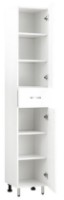 Dulap baie Mashtab Domino 5626 350x350x1900mm White imaginea #2 — magazin online Desire.md