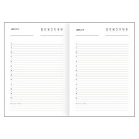 Agendă Be Genius A6 160p Black (ЕН-БВ_59625) imaginea #2 — magazin online Desire.md