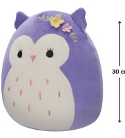Jucărie de pluș Squishmallows Owl Holly 30cm (SQER00911) imaginea #4 — magazin online Desire.md