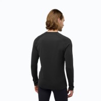 Bluză termică pentru bărbați Jack Wolfskin Infinite Warm Ls M Black, s.M imaginea #3 — magazin online Desire.md