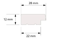 Lamelă decorativă Mardom Decor Medio Dark Oak L0204L imaginea #2 — magazin online Desire.md