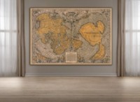 Harta lumii ArtDesign 40x58cm FK-10001 imaginea #2 — magazin online Desire.md