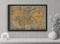 Harta lumii ArtDesign 40x58cm RFK-10001 imaginea #3 — magazin online Desire.md