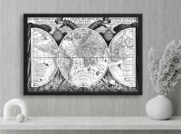 Harta lumii ArtDesign 40x70cm RFK-10011 imaginea #3 — magazin online Desire.md