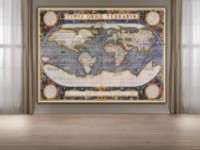 Карта мира ArtDesign 43x58cm FK-10008 фото №2 — интернет-магазин Desire.md