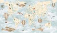 Harta lumii ArtDesign 43x74cm FK-10022