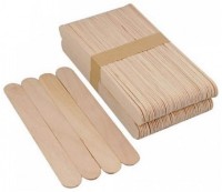 Шпатели для эпиляции Bagassa din lemn 50buc
