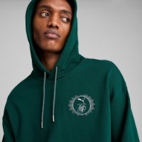 Hanorac pentru bărbați Puma X Harry Potter Relaxed Graphic Tr Green, s.XS imaginea #4 — magazin online Desire.md