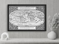 Harta lumii ArtDesign 45x50cm RFK-10009 imaginea #3 — magazin online Desire.md