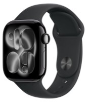 Смарт-часы Apple Watch Series 11 GPS 46mm Jet Black Aluminium Case with Black Sport Band M/L (MEUX4) фото №2 — интернет-магазин Desire.md