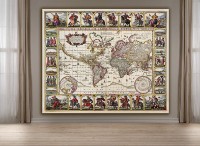 Harta lumii ArtDesign 45x55cm FK-10017 imaginea #2 — magazin online Desire.md