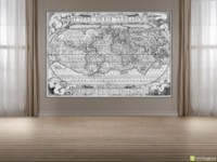 Harta lumii ArtDesign 45x66cm FK-10003 imaginea #2 — magazin online Desire.md