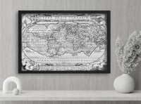 Harta lumii ArtDesign 45x66cm RFK-10003 imaginea #3 — magazin online Desire.md