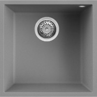 Chiuvetă de bucătărie Elleci Quadra Undermount 102 Cemento (LGQ10248BSO)