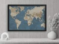 Harta lumii ArtDesign 48x83cm RFK-10029 imaginea #2 — magazin online Desire.md