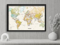 Карта мира ArtDesign 50x89cm RFK-10020 фото №2 — интернет-магазин Desire.md