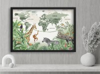 Harta lumii ArtDesign 53x71cm RFK-10026 imaginea #2 — magazin online Desire.md