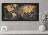 Harta lumii ArtDesign 59x120cm RFK-10031 imaginea #2 — magazin online Desire.md