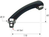 Pară de duș Remer K66DONEX imaginea #2 — magazin online Desire.md