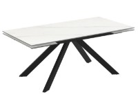 Masă pentru bucătărie Magnusplus Ekin 90x180/220/260 blat Ceramic Calacatta