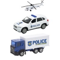 Vehicul de urgență Welly 1:64 Police 95210-3B(B)