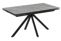 Обеденный стол Magnusplus Perla 80x140/170/200 Ceramic Shadow