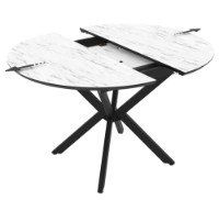 Обеденный стол Mobiland Dobok 110x76x110 Marmo Super Matt фото №2 — интернет-магазин Desire.md